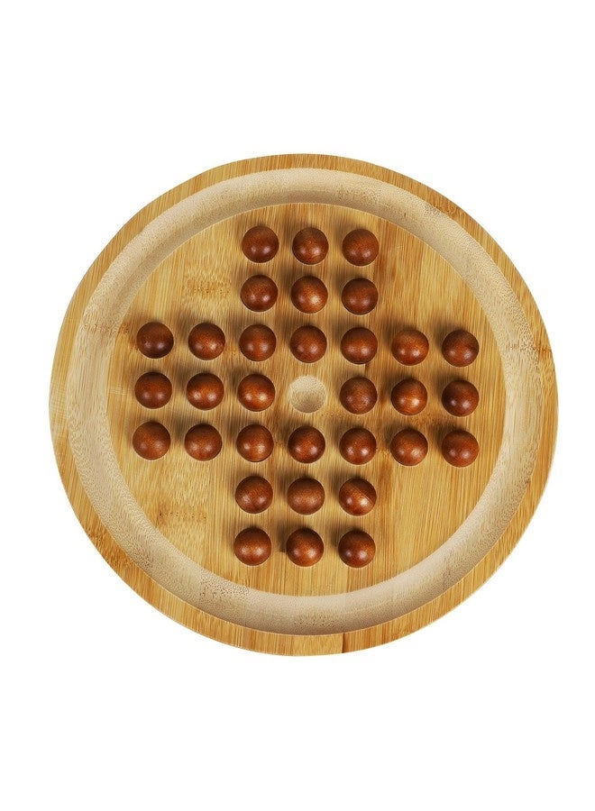 2-in-1 Solitaire and Labyrinth Game Set - Classic one Player 25cm 9.8”