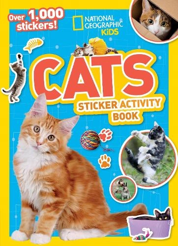 National Geographic Kids Cats Activity Sticker Book