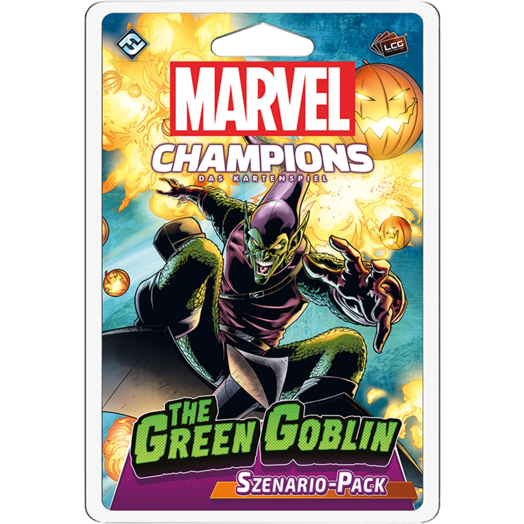Fantasy Flight Games Marvel Champions: The Card Game - The Green Goblin - 3rd Scenario Expansion (German)