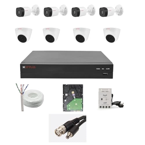Full HD DVR - 8 Bullet 8 Channel 2.4 MP