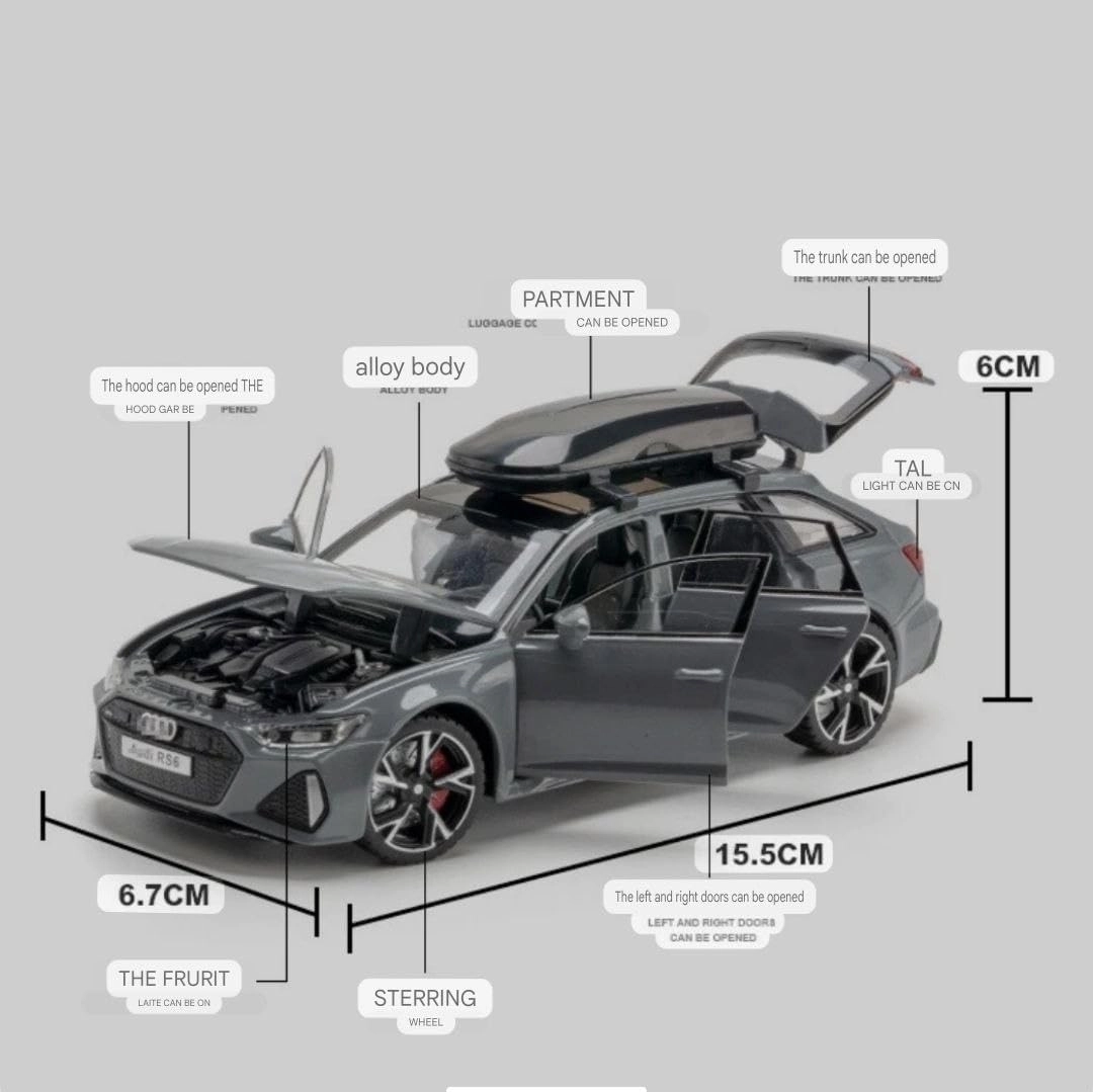 Audi RS6 - 1:32 1 pcs