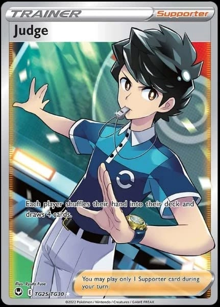 Pokémon Judge TG25/TG30 - Silver Tempest Trainer Gallery