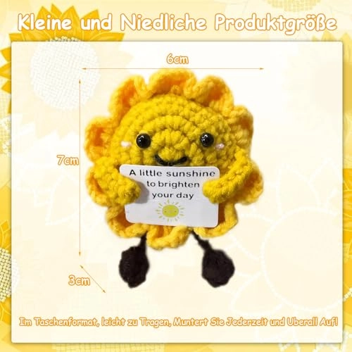 Sunflower Positive Pocket Hug