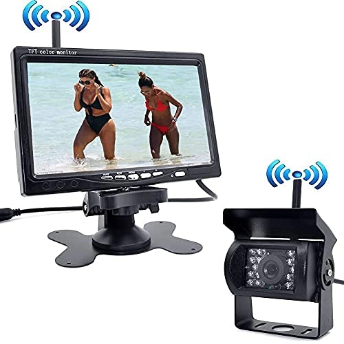 IR Night Vision Reverse Camera - Night vision Wireless 800RGB x480 pixels