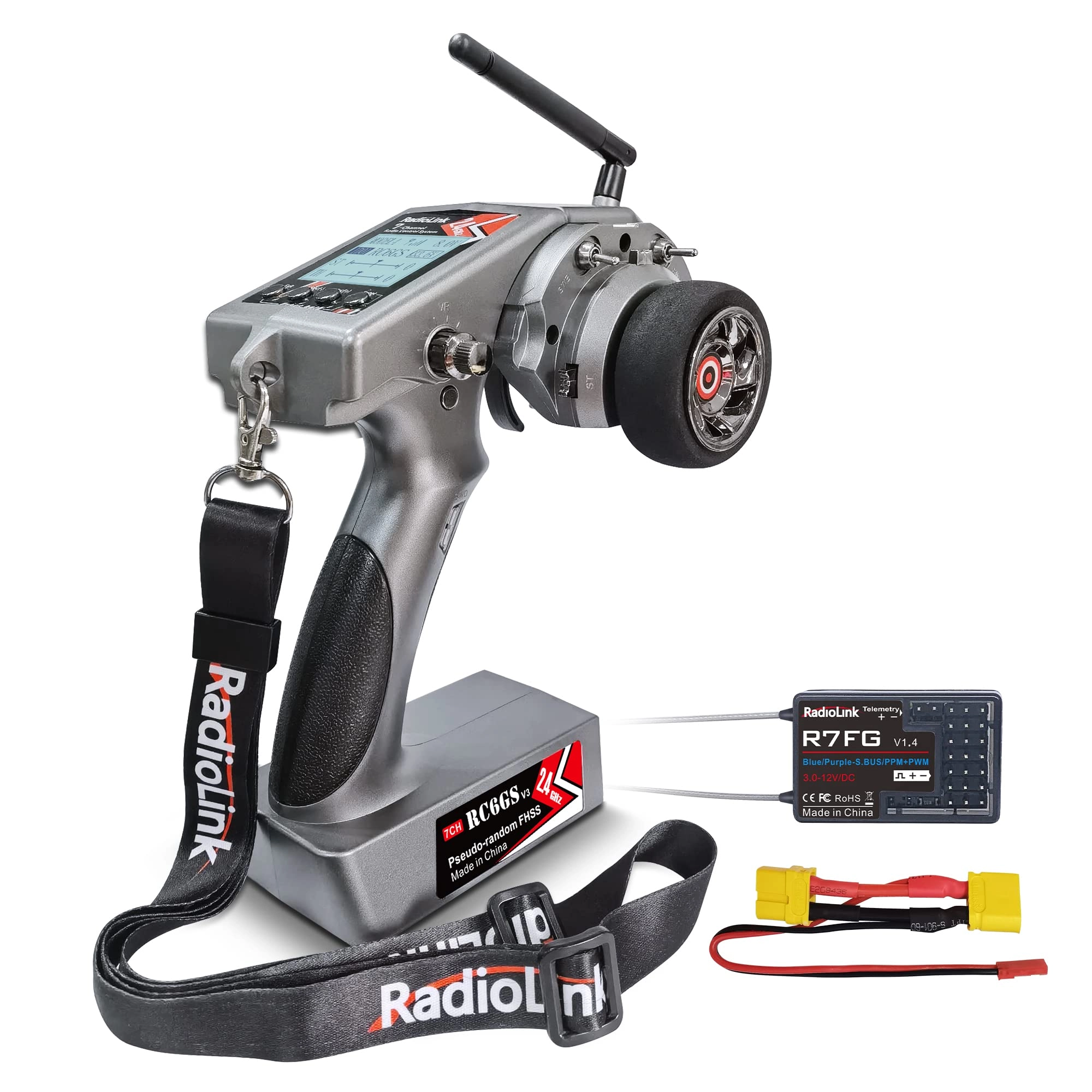 Radiolink RC6GS V3 - 7 Channels + R7FG - Gyro Receiver