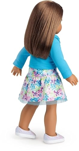 Truly Me Doll - 18-inch Vinyl Medium Skin Brown Hair Hazel Eyes Ages 6+