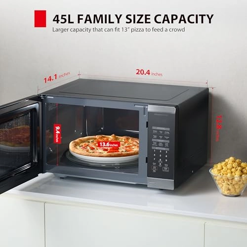 ML3-EM45PFI(MB) Black,Mirror Glass Design