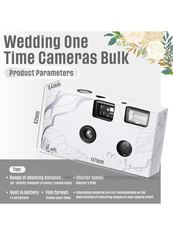 Disposable Film Camera - 4 Pcs Flash 27 Exposure 34mm