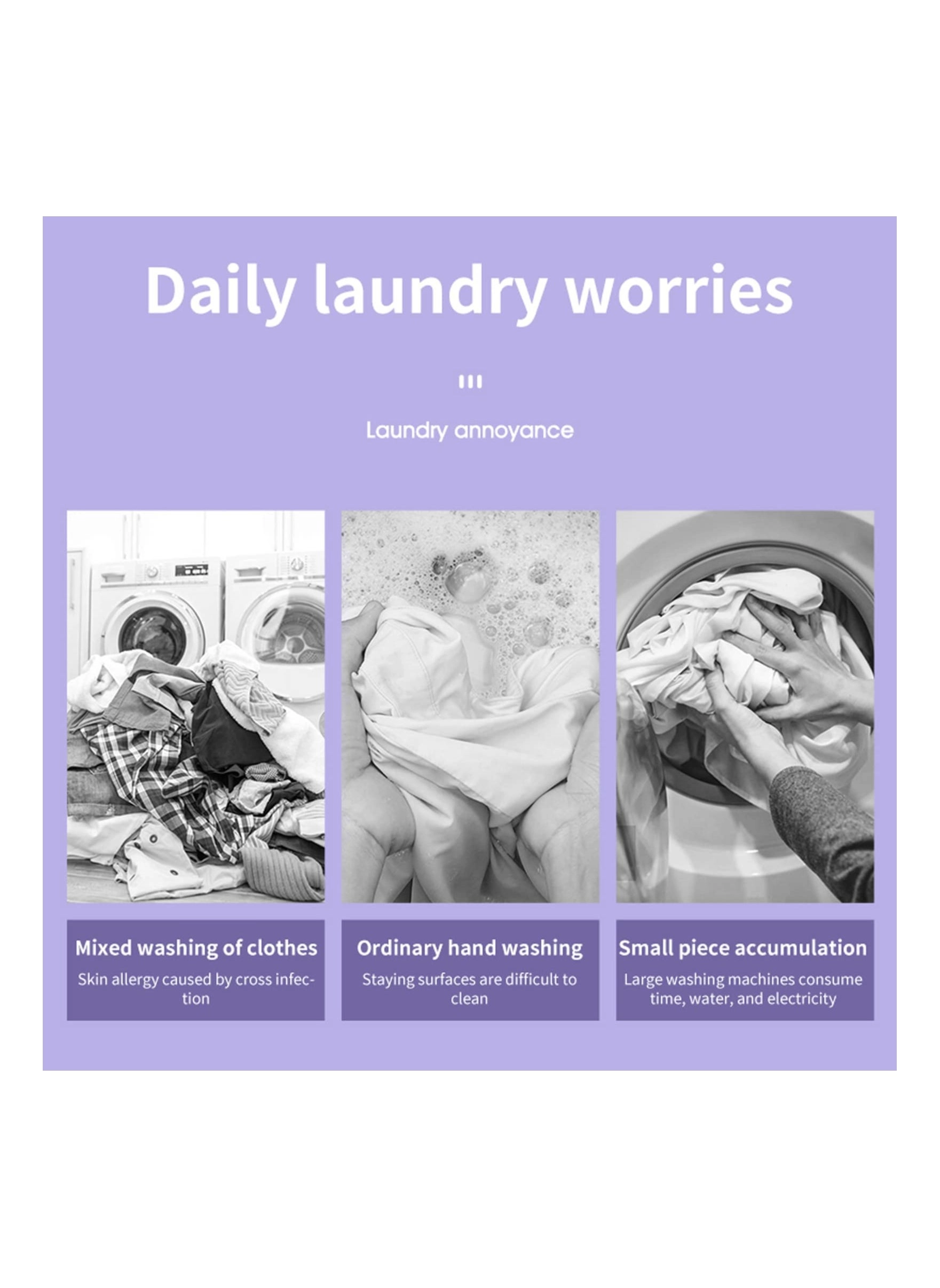 Portable Foldable Washing Machine