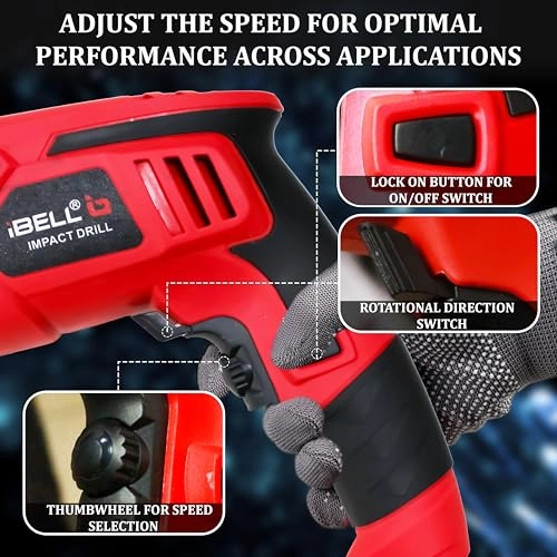 Impact Drill - 750W 13MM 0-2300 RPM