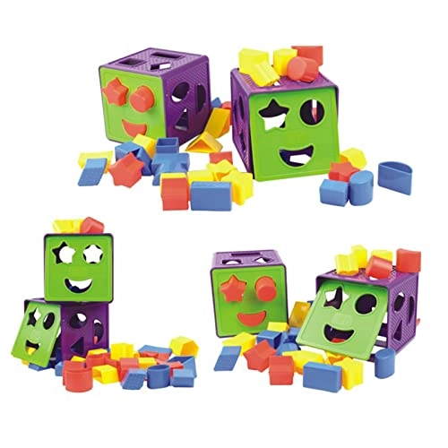 Geometric Kaleidoscope Block Toy - 2 to 5 years 16 pieces