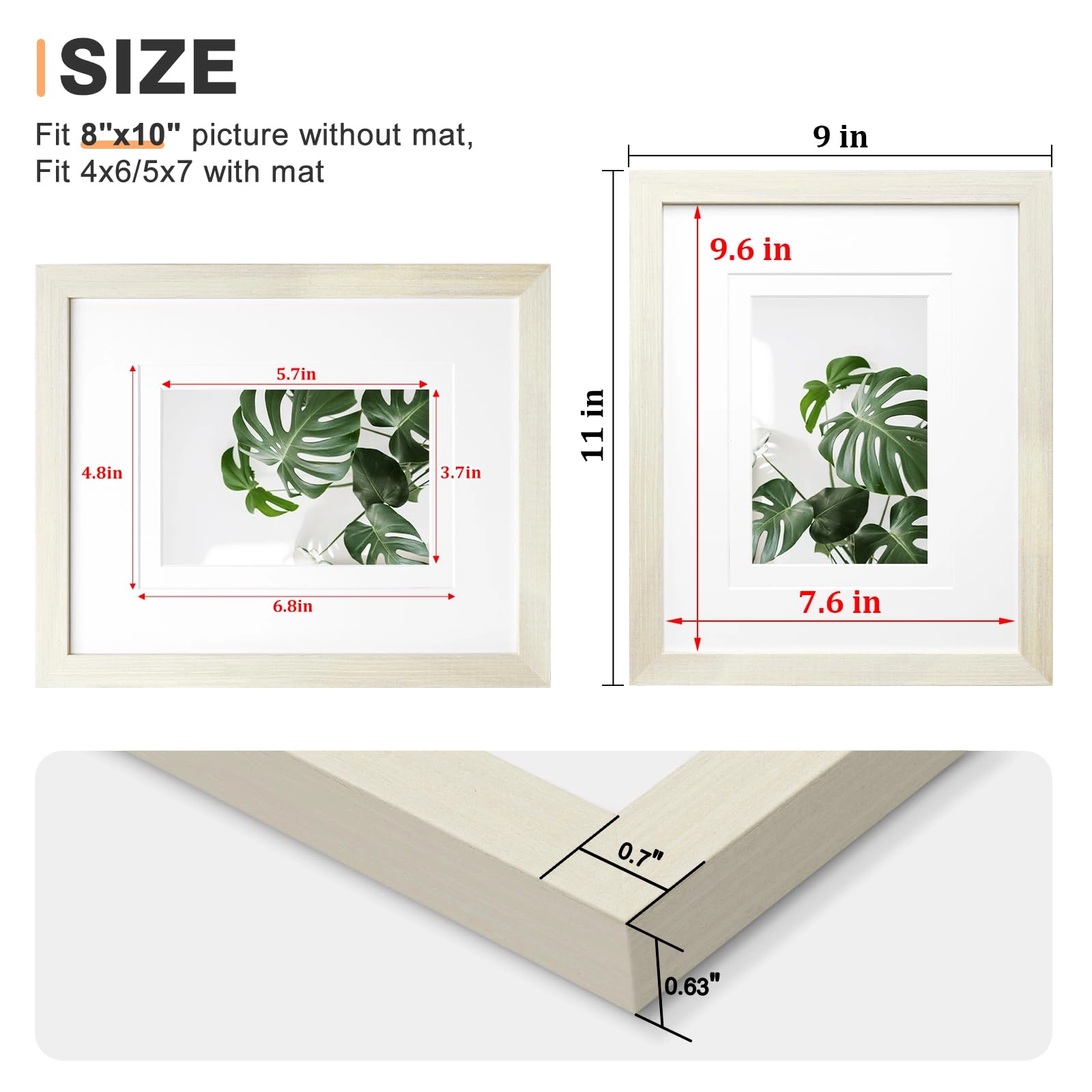 8x10 Picture Frames - 8x10 4