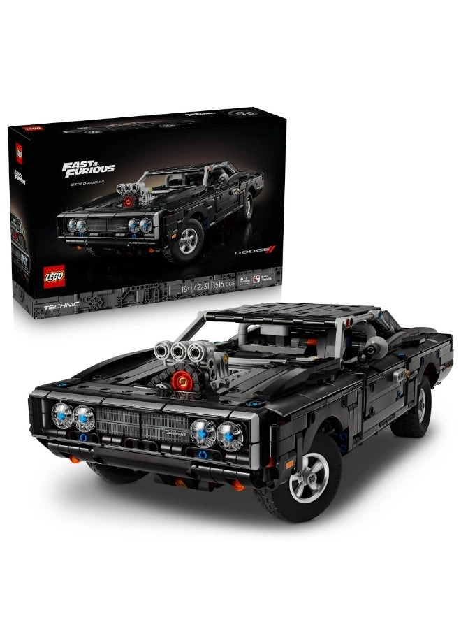 Fast and Furious LEGO Technic Dodge Charger R/T Car (42231)
