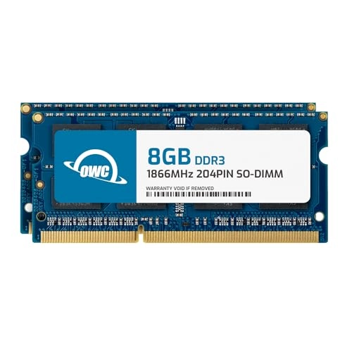 OWC PC14900 DDR3 1866MHz SO-DIMMs - 16GB
