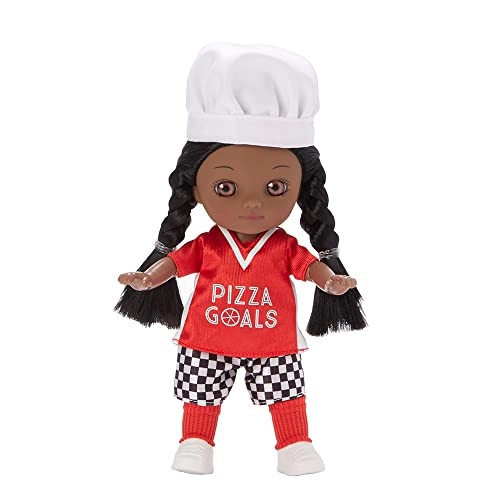 It's All Me! Soccer + Chef Doll - 8" Dark Skin Tone Ages 3+