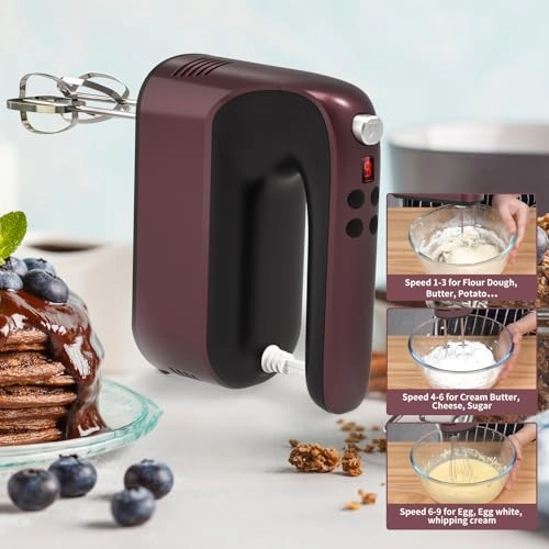 9Speed Digital Hand Mixer - 400W