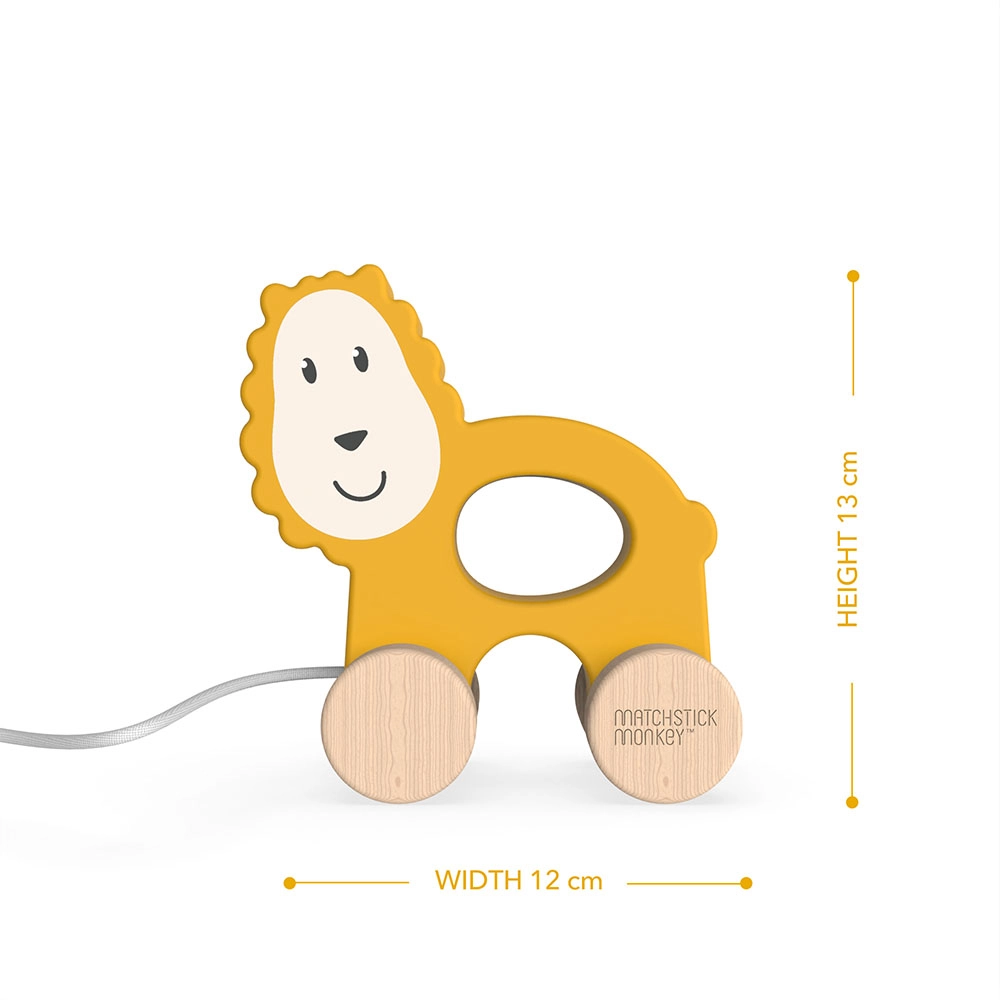 Playtime Pull Along - Ludo Lion
