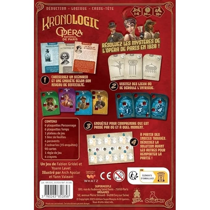 Kronologic Scenario 4 + Kronologic Scenario 5 + Bottle Opener (French)