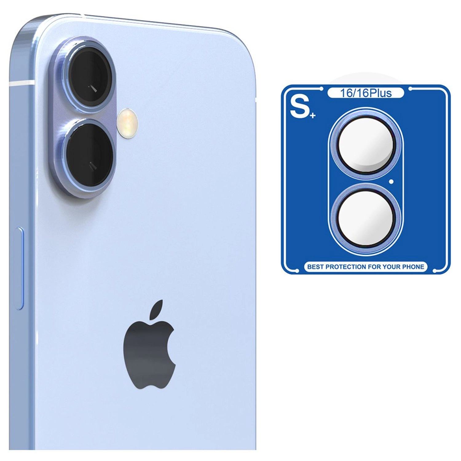 Clear Camera Lens Protector for iPhone 16