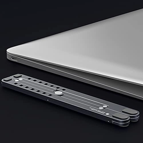 Ergonomic Foldable Height Adjustable Aluminum Portable Adjustable Laptop Stand