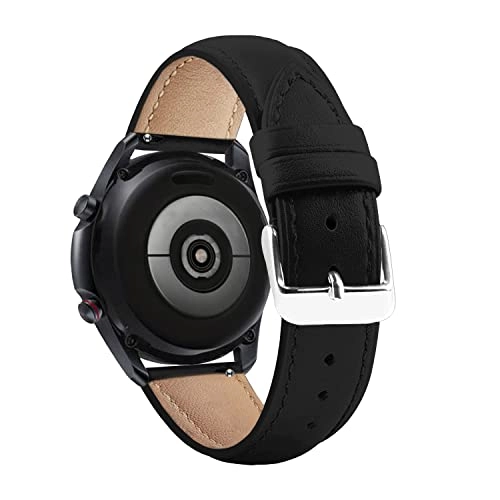 22mm Leather Watch Strap for Fastrack Limitless Fs1 Smartwatch