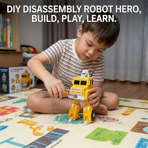 606 Diy Disassembly Robot Hero - 2-in-1 Teal
