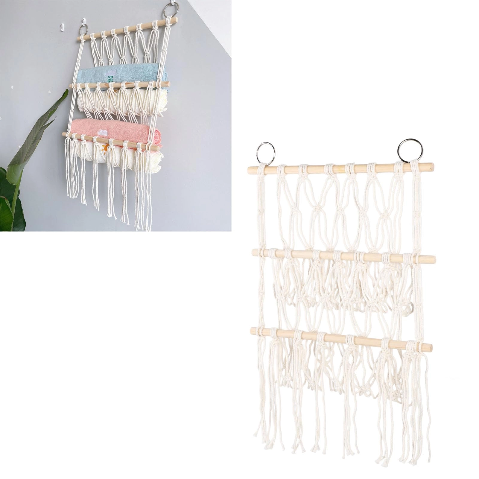Yanmis Multi Layer Stuffed Animal Net - Wall Hanging Double Layer