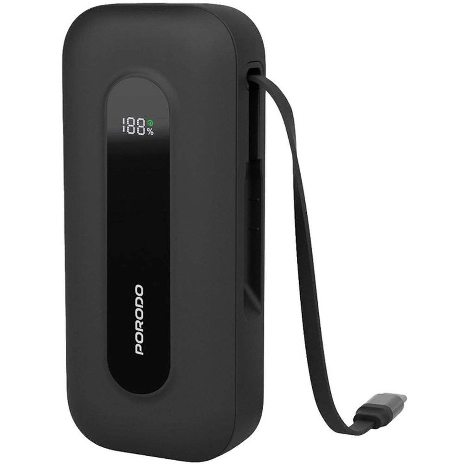Porodo PD-PBFCH060-BK - 10000mAh 30W