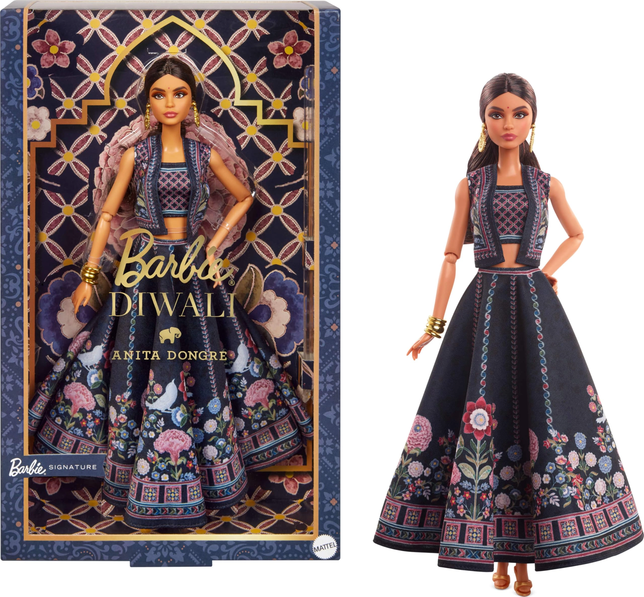 Barbie Signature Festival Of Lights Look By Anita Dongre Diwali Doll - 33.02 cm Ages 6+