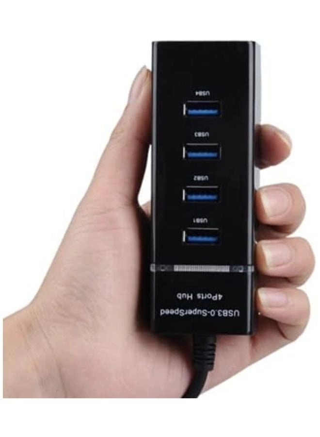 4 Ports HUB - USB 3.0 5Gbps LED