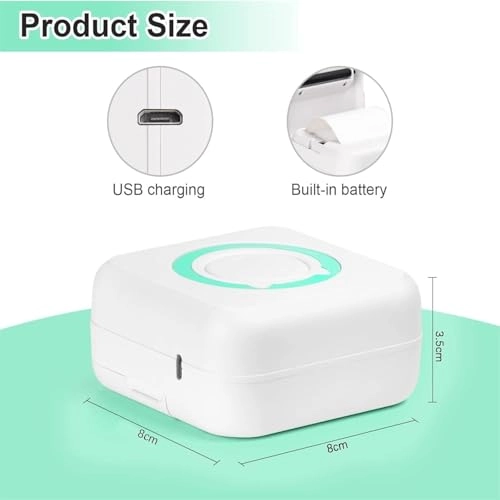 Portable Thermal Printer - Inkless Thermal Bundle