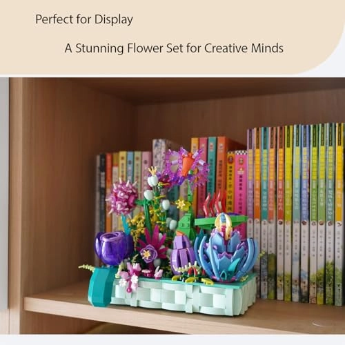 Dreamy Flower Building Sets - 1196pcs