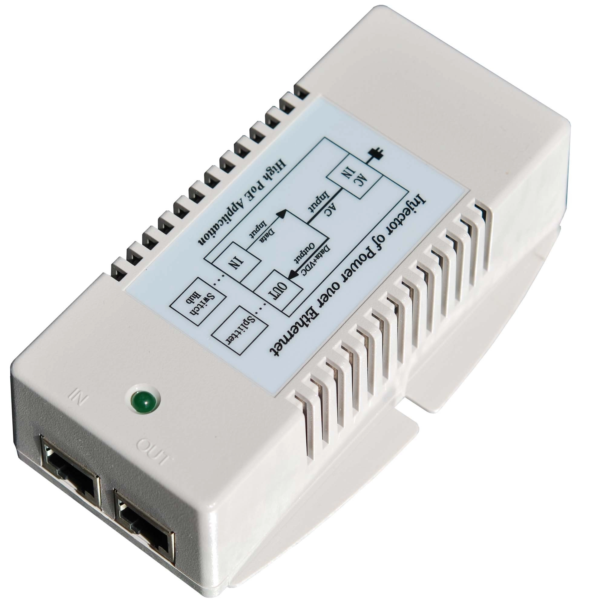 TP-POE-1824G - 24W 24 18V or 24V 802.3afat 1 Gigabits Per Second