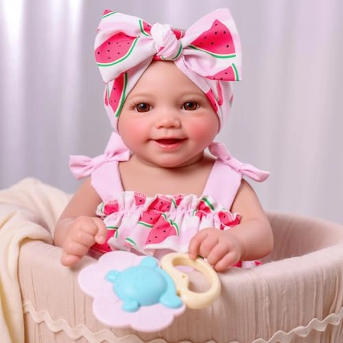 BABESIDE Sunny Reborn Baby Doll - 17Inch Vinyl Cotton Ages 3+