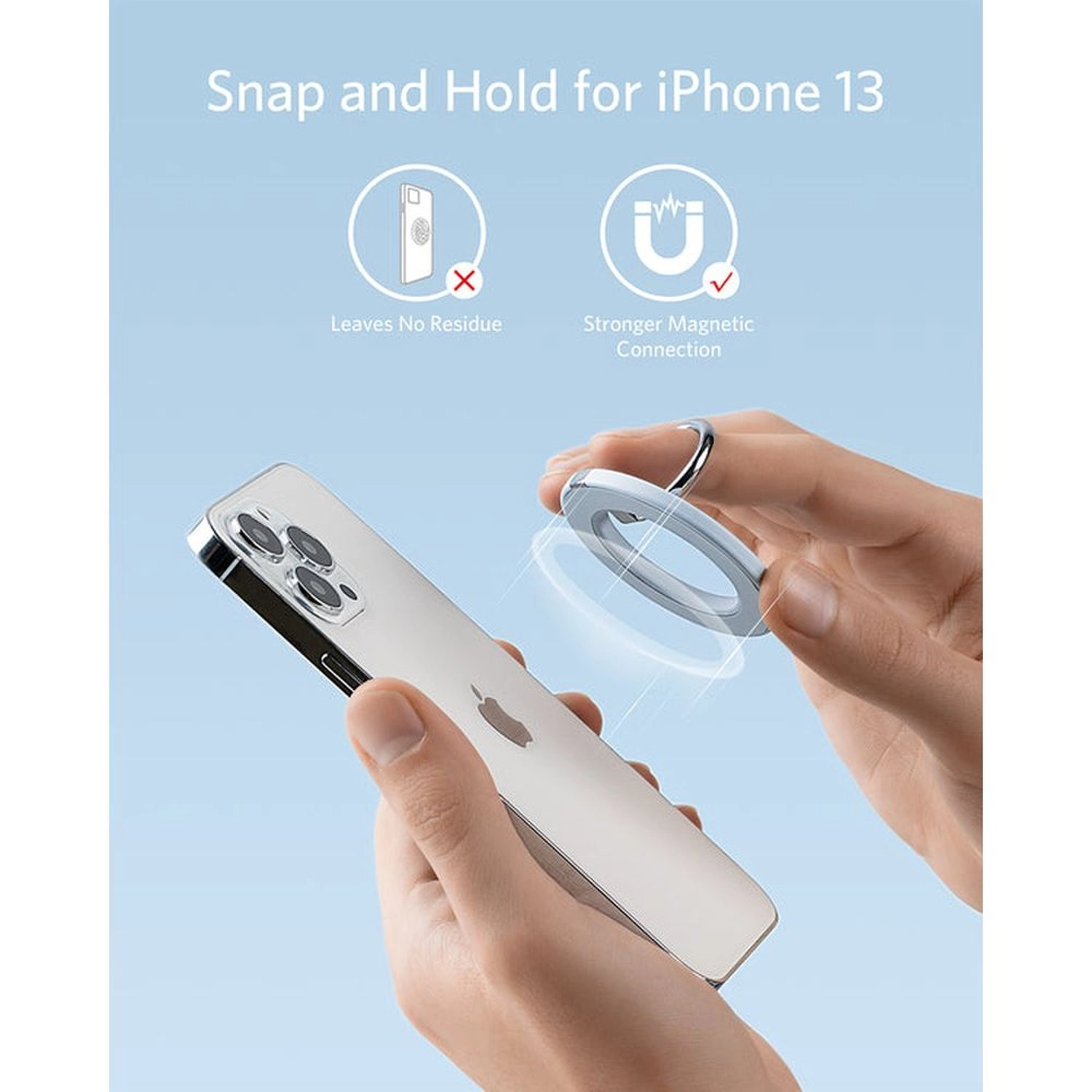610 MagGo - Magnetic Phone Grip iPhone 13/12