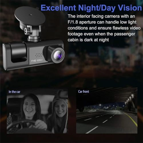 Dual Dash Cam - 1080P