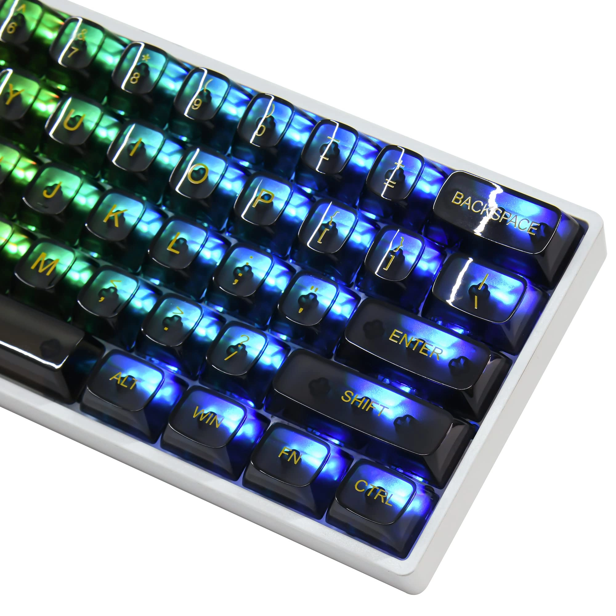 PBT Keycaps 60 Percent - 61 keyCaps