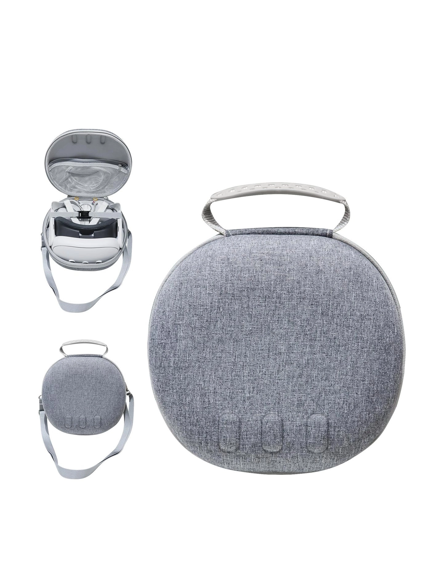 Excefore Hard Carrying Case - Compatible with Meta Quest 3 Gray