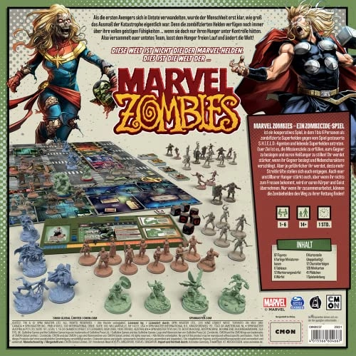 Marvel Zombies: A Zombicide Game - Dungeon Crawler (German)