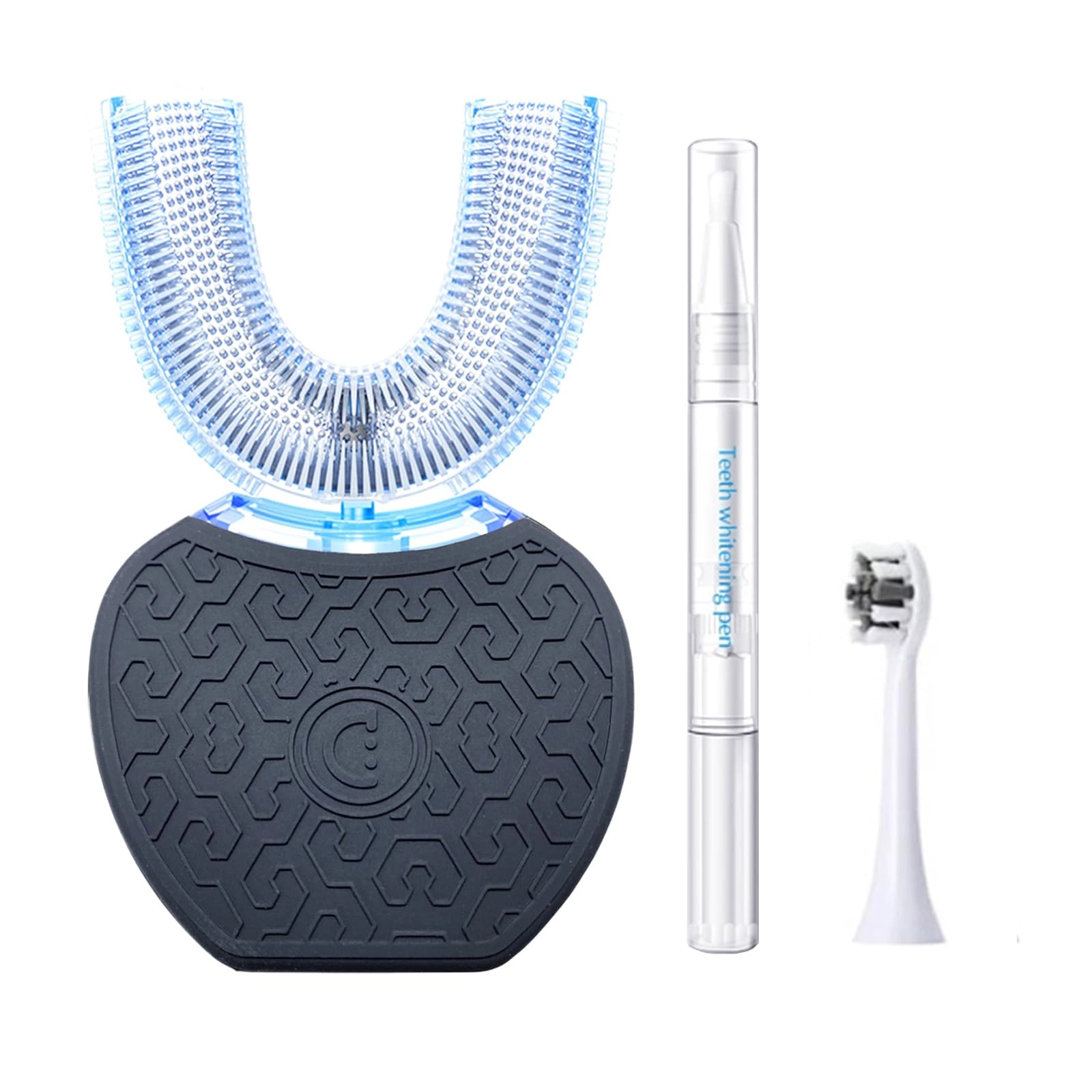 smiletech Sonic Glow Toothbrush - Black Automatic