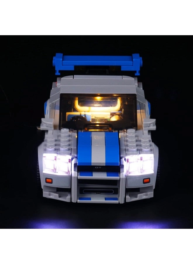 Led Light Kit for LEGO Fast 2 Furious Nissan Skyline GT-R 76917