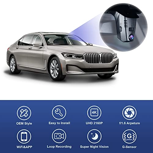 4K Front Only 2160P for BMW 5 7 2018-2022