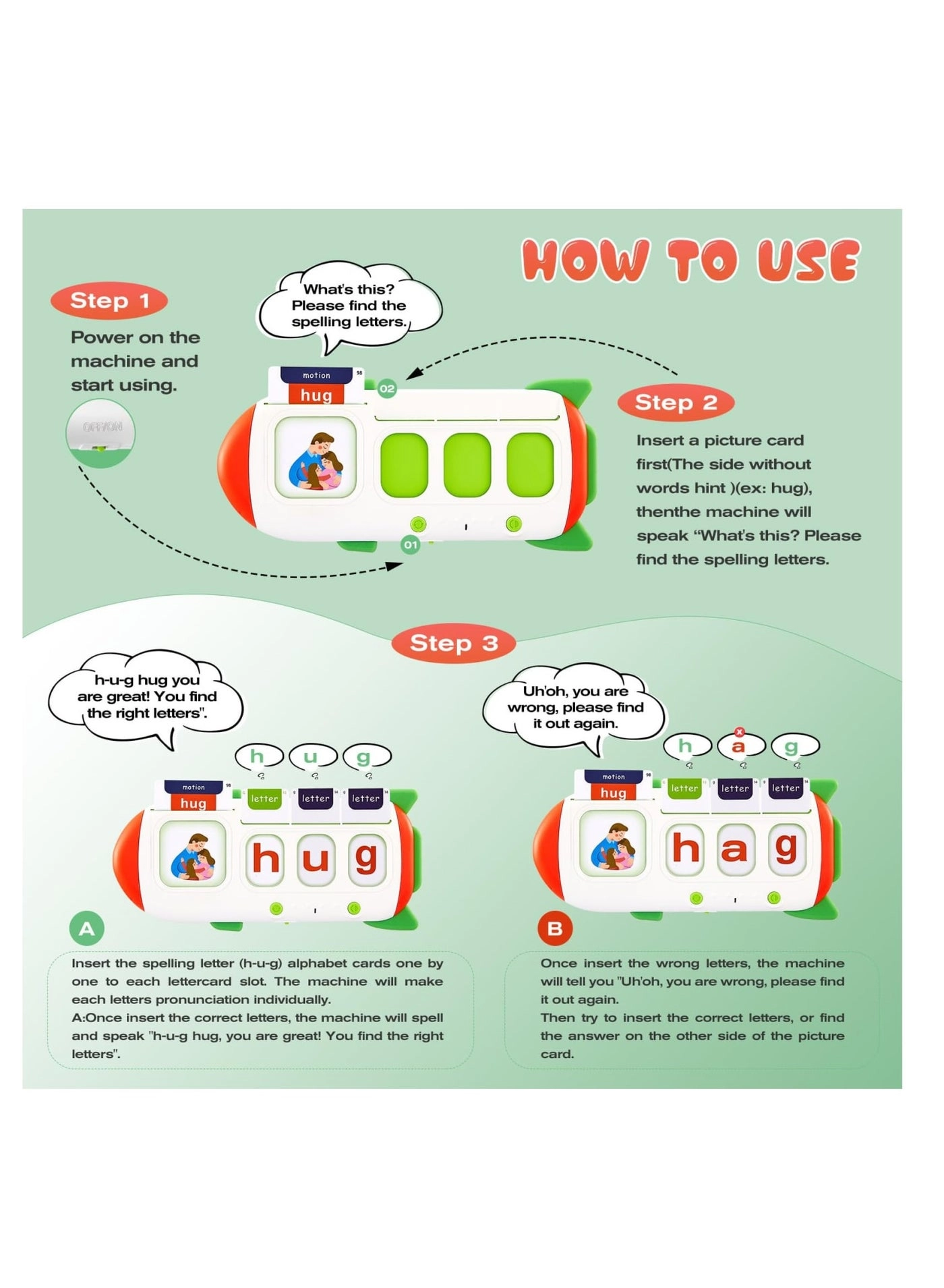 Talking Flash Cards - 3-6 Years 220 pieces