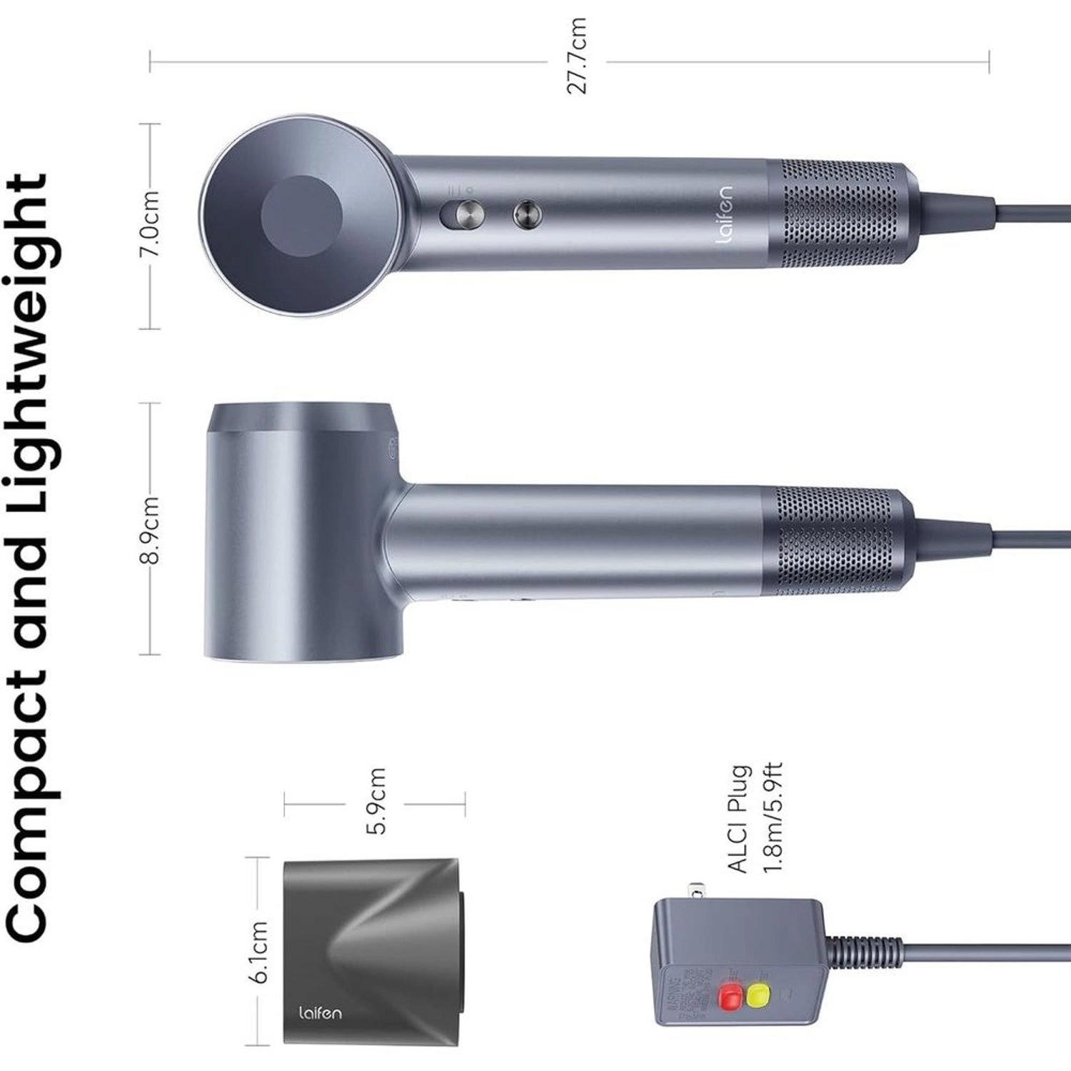 LF03-SIG-UK - 1600 W Silver/Blue