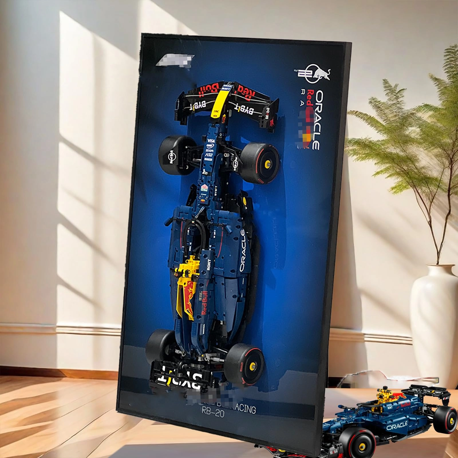 bodamaike Technic Wall Display (42206) - Wall Mount 50 x 80 cm