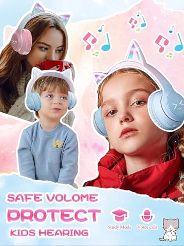 Cat Ear Headphones Wireless Headphone