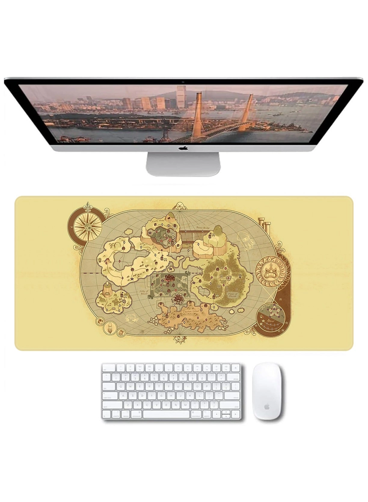 Fabienne Large Gaming Mouse Pad - 90x40 cm