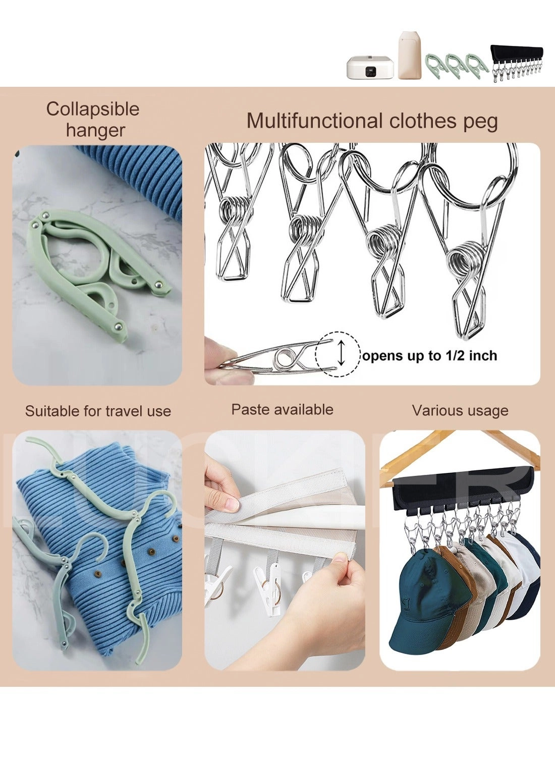 Portable clothes drye - 600 W