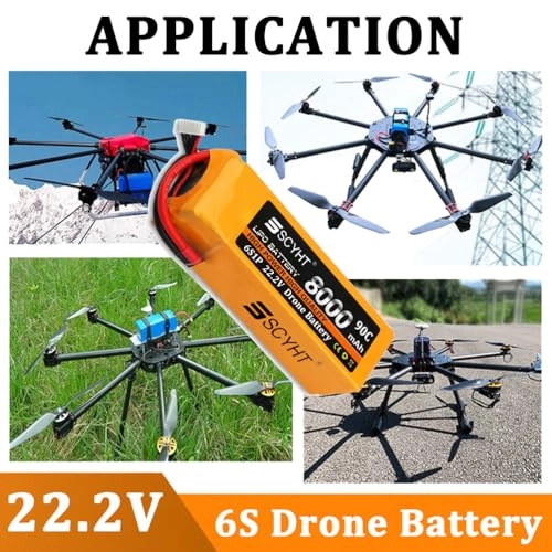 6S Drone Battery - 6000mAh 6500mAh 8000mAh