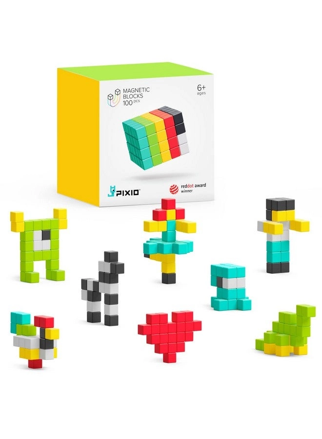 Pixio Tiny Magnetic Blocks - 100 pcs